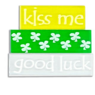 Heidi Grace - st paddys words  (sold in 3's)